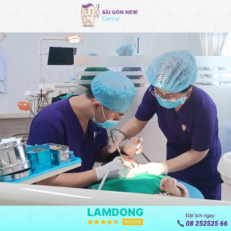 Nha khoa Sài Gòn New Đà Lạt, 245 Bùi Thị Xuân – cạo vôi răng ở Đà Lạt
