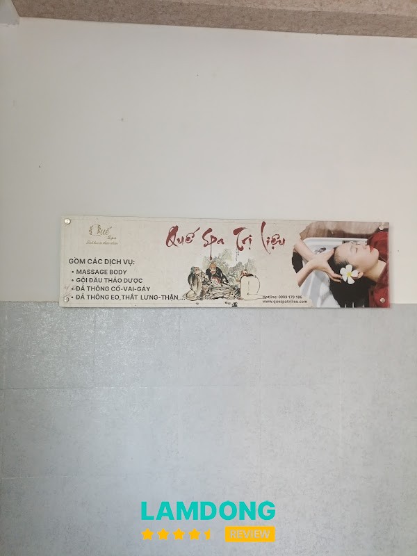 Quế Spa Phan Thiết – trị liệu cổ vai gáy