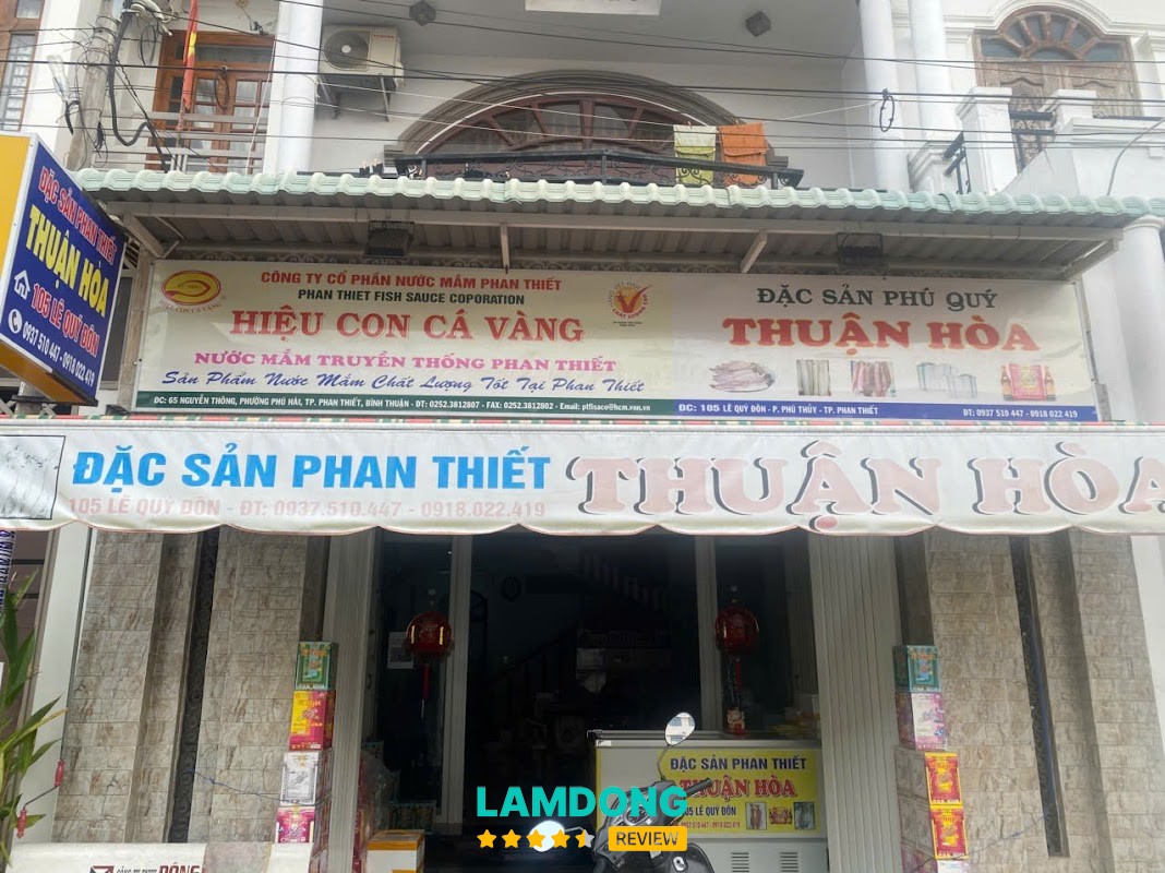 Thuận Hoà – cửa hàng hải sản khô Phan Thiết