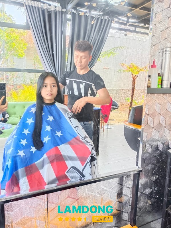 Salon tóc Văn Mỹ – không gian salon
