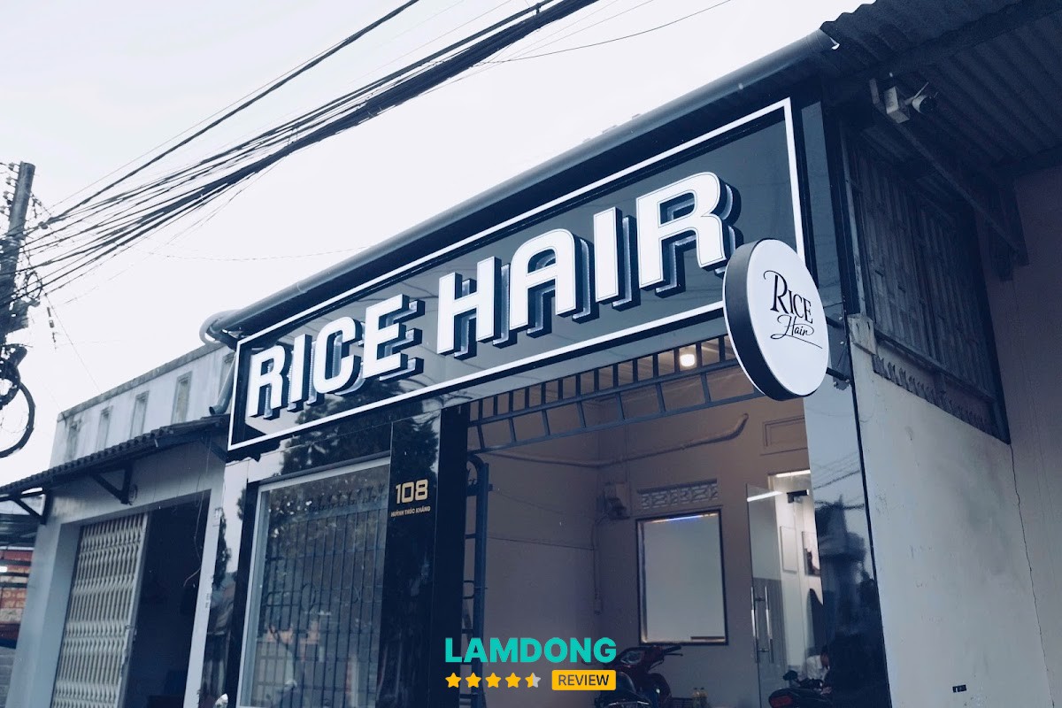 RICE HAIR – không gian tóc nam