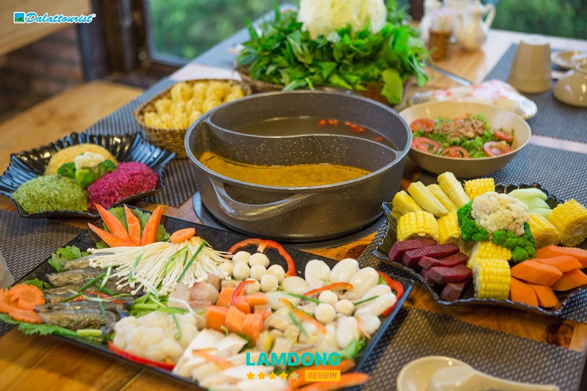 Léguda Buffet Rau Đà Lạt – buffet Đà Lạt giá rẻ