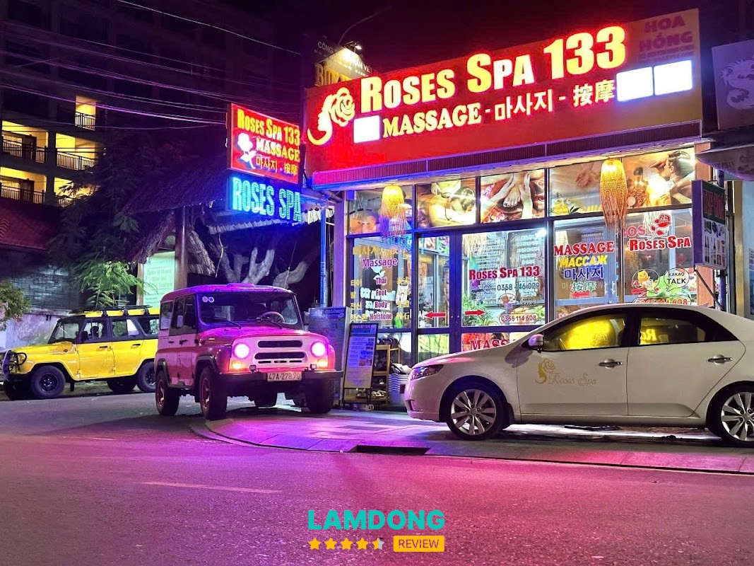 Roses Spa – không gian massage sạch sẽ