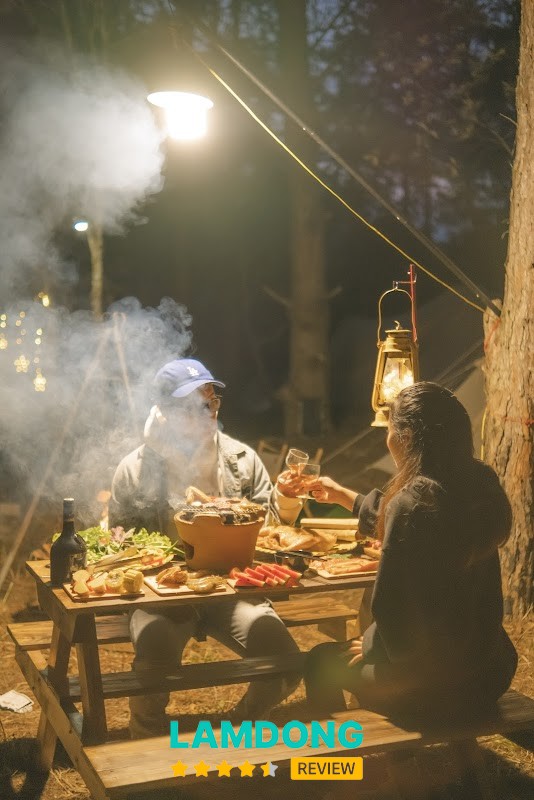 Lux Camp Đà Lạt – glamping hồ Tuyền Lâm