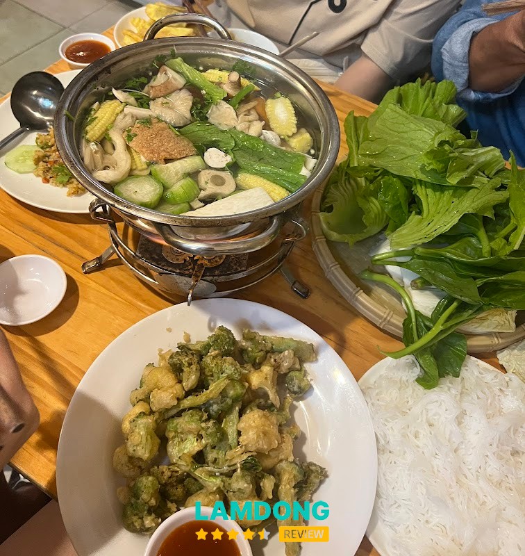 Lẩu chay Hằng Thiện – quán ăn chay Đà Lạt