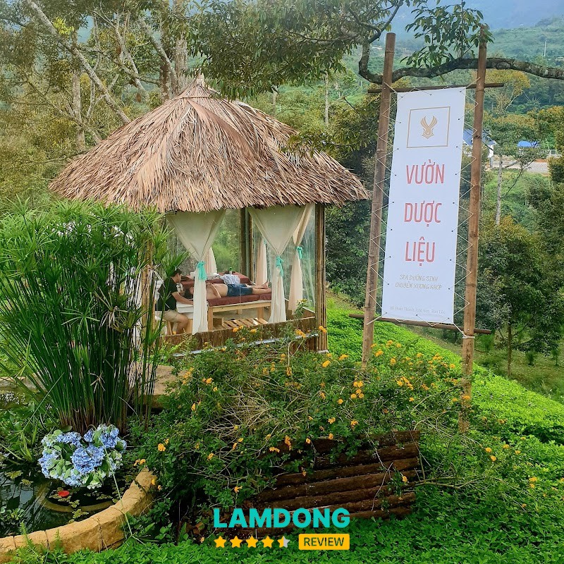 Spa Vườn Dược Liệu – không gian thiên nhiên