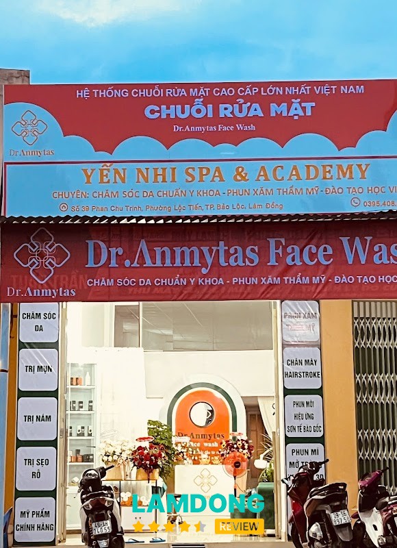 Yến Nhi Spa Phun Xăm Thẩm Mỹ – 39 Phan Chu Trinh, Bảo Lộc