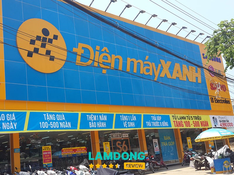 Điện máy XANH Phan Thiết – khu trưng bày