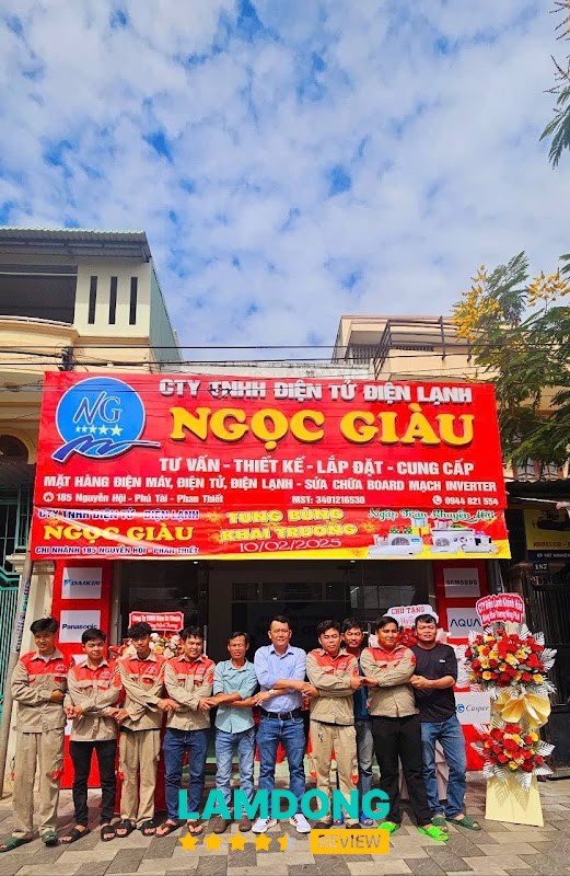 Điện Tử Điện Lạnh Ngọc Giàu Phan Thiết