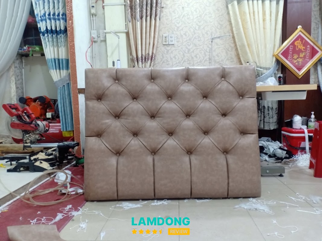 Minh Cường Đà Lạt - sofa và màn cửa