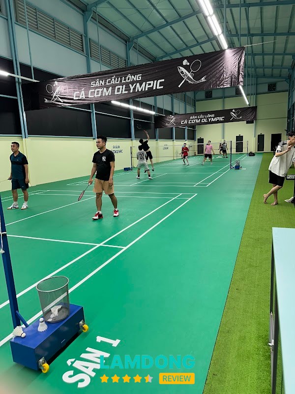 Sân cầu lông Cá Cơm Olympic – khu sân