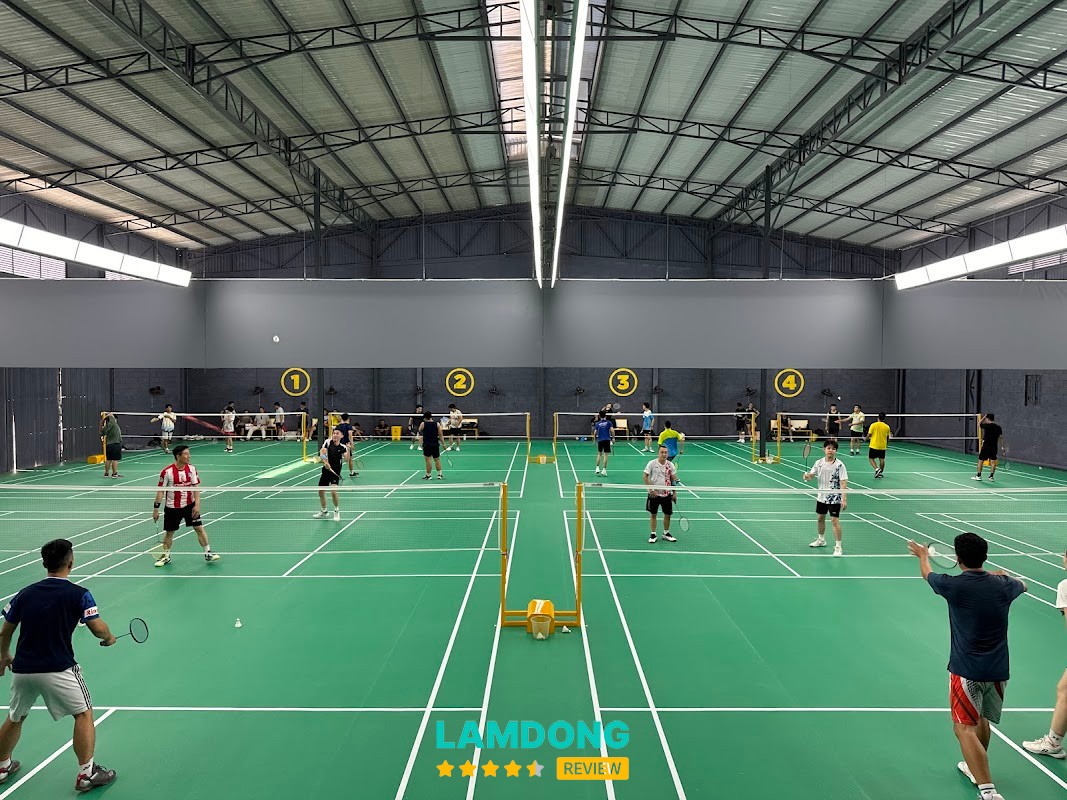 Sân Cầu Lông V Goodminton – sân rộng