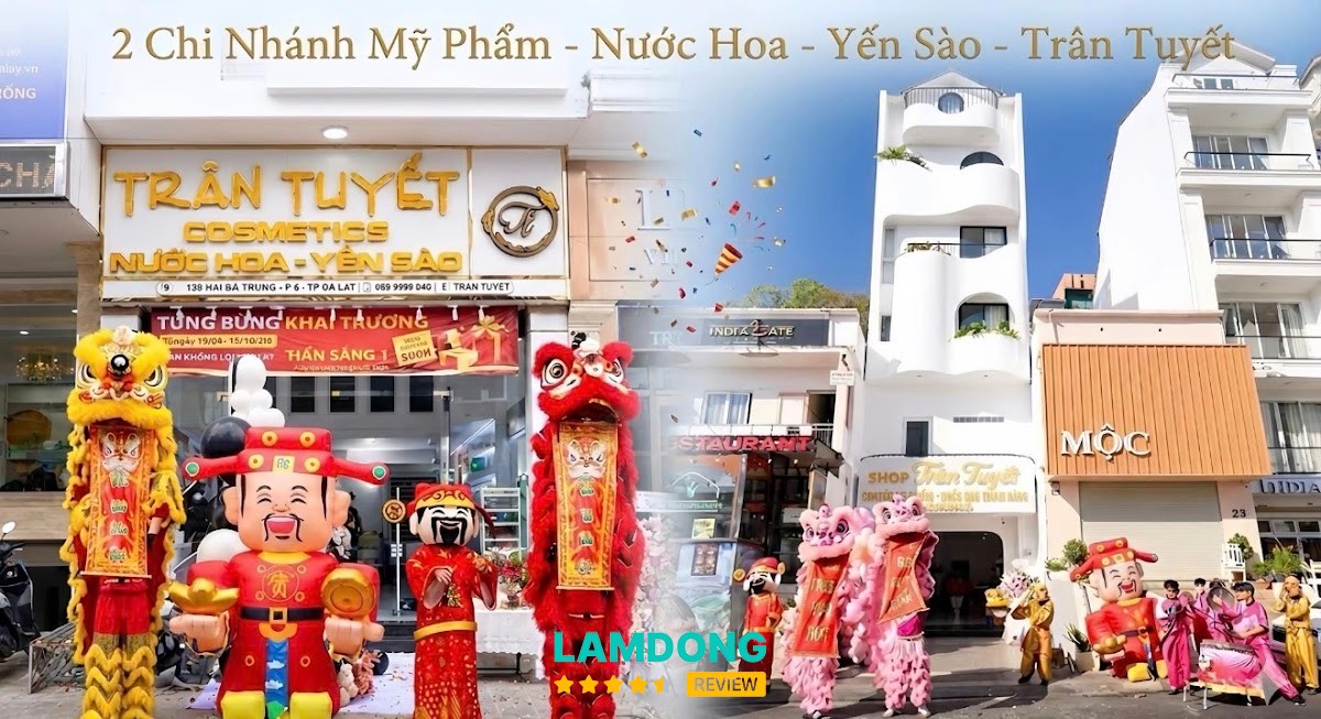 TRÂN TUYẾT Cosmetics - nước hoa chính hãng Đà Lạt