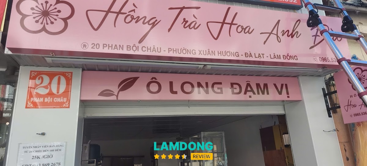 Hồng trà Hoa Anh Đào - CN Đà Lạt – 20 Phan Bội Châu